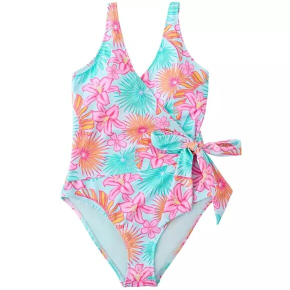 Member's Mark Women's Wrap Style One Piece Swimsuit Size XXL NWT - Picture 6 of 11